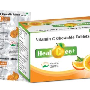 Healcee + Vitamin C Chewable Tablets