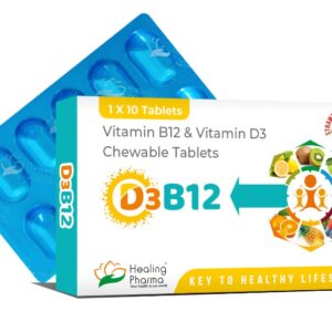 Vitamin B12 & Vitamin D3 Chewable Tablets